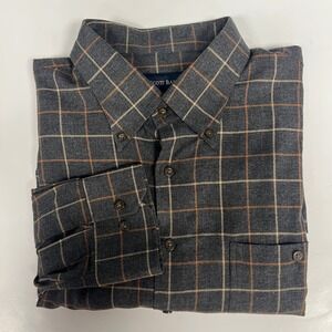 Scott Barber Plaid Button‎ Down Shirt Long Sleeve Collared XXL